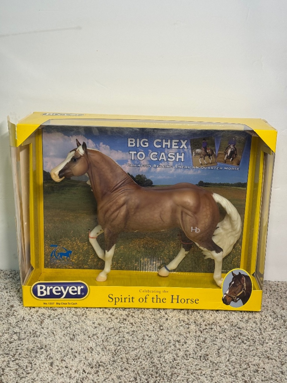 Breyer Big Chex to Cash with box #1357